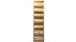 无色杉木百叶窗1845