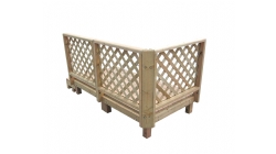 ACQ花园平台 网片护栏-0.5坪