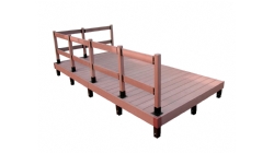 简单花园平台e，横档护栏型2.0坪