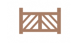 人工木材围栏-JZ-HL1