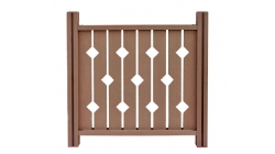 人工木材围栏-JZ-HL11