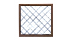 围栏-铁艺斜格栅-6060