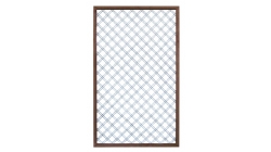 围栏-铁艺斜格栅-1590